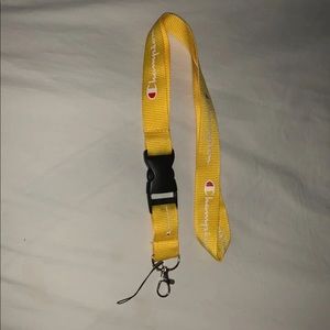 Champion neck lanyards